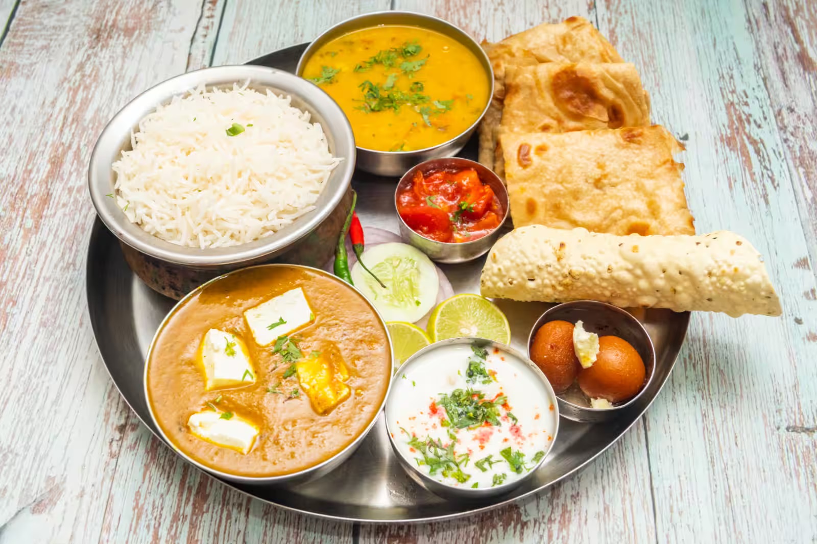 Royal Paneer Thali